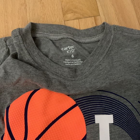 Carters t-shirt and shorts basketball outfit - Picture 3 of 4